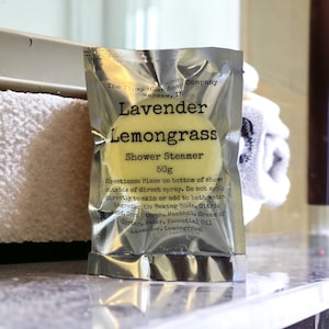 Lavender Lemongrass Shower Steamer