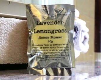 Lavender Lemongrass Shower Steamer