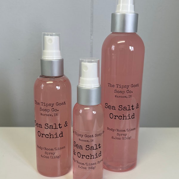 Sea Salt & Orchid Body/Room/Linen Spray