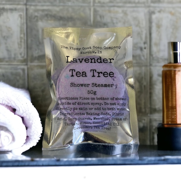 Lavender Tea Tree Shower Steamer