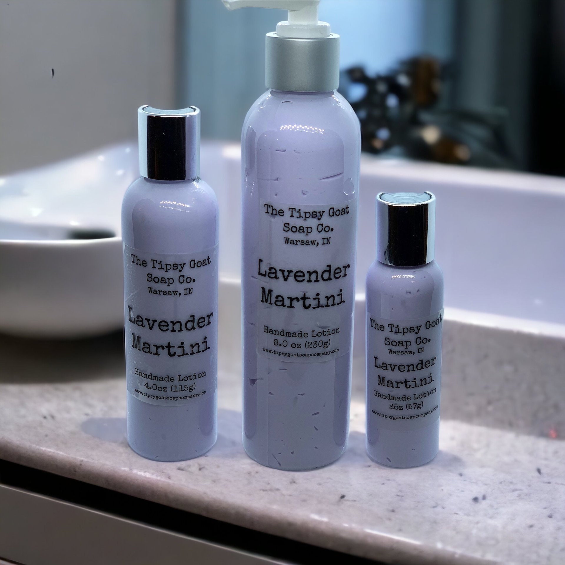 Lavender Martini Handmade Lotion