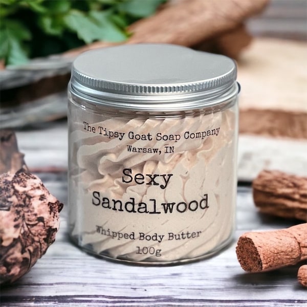 Sexy Sandalwood Whipped Body Butter