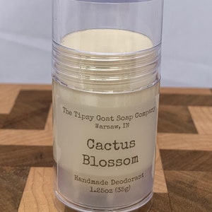 Cactus Blossom Handmade Deodorant