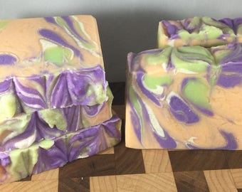 Apricot Freesia Vegan Handmade Cold Process Soap