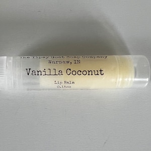 Vanilla Coconut Lip Balm