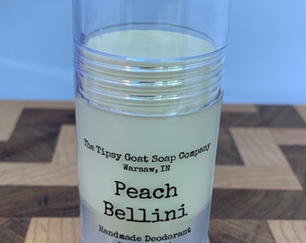 Peach Bellini Handmade Deodorant