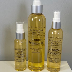 Orange Patchouli Body/Room/Linen Spray