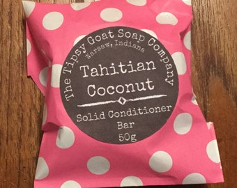 Tahitian Coconut Solid Hair Conditioner Bar