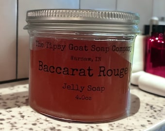 Baccarat Rouge Jelly Soap