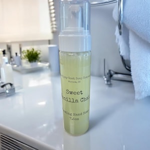 Sweet Vanilla Chai Foaming Hand Soap