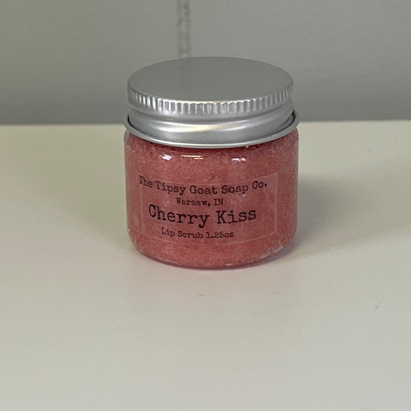 Cherry Kiss Lip Sugar Scrub