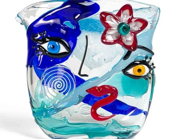 Vase - Saint-Valentin - Verre de Murano soufflé - Large