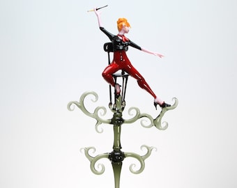 Burlesque « Audrey » Unique Piece in the World - Verre de Murano