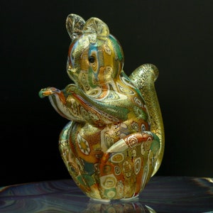Animals Gold 24 Carat and Murrine - Murano Glass