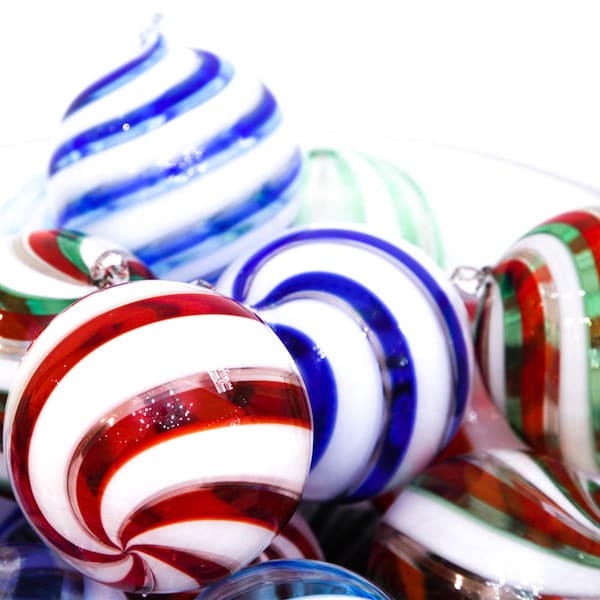 Christmas bauble - Six colors selection