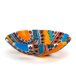 Round Masai Trinket Tray - Murano Glass