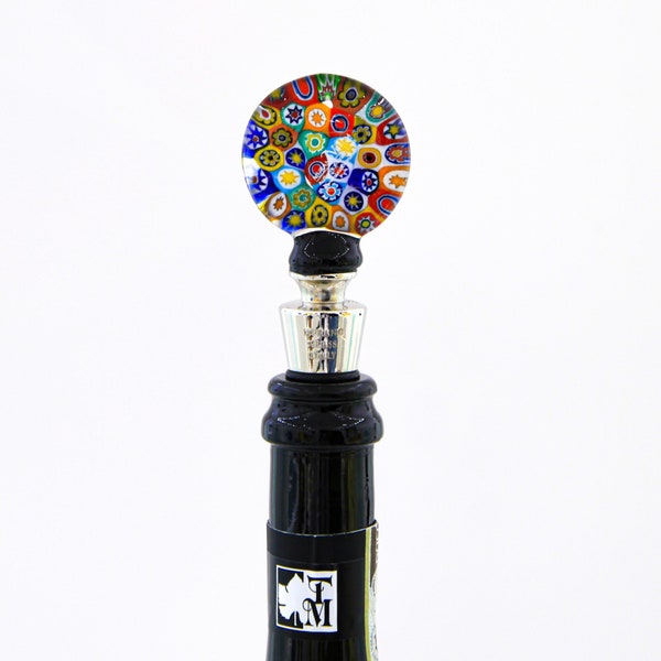 Party wine stopper, with Murrine