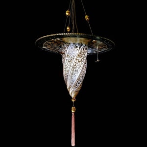 Silk chandelier online