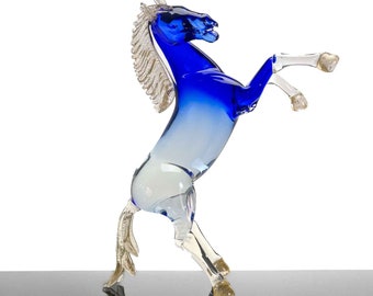ヴィンテージ ムラーノ ガラス 馬、グリーン ガラス 馬 - Etsy 日本