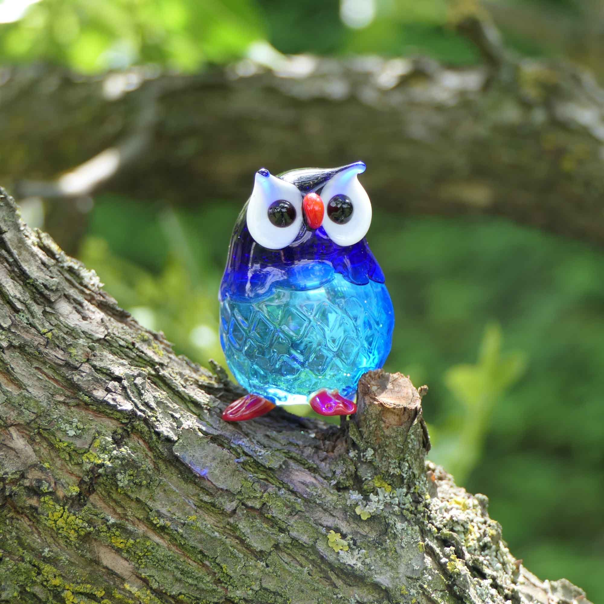 Murano glass owl - Etsy 日本