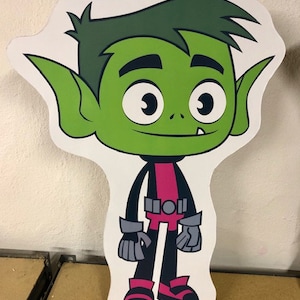 Teen Titans Go Character Stands, 24in tall, Party Signs, Cutouts, Standees (Please read full item details for discounted pricing)