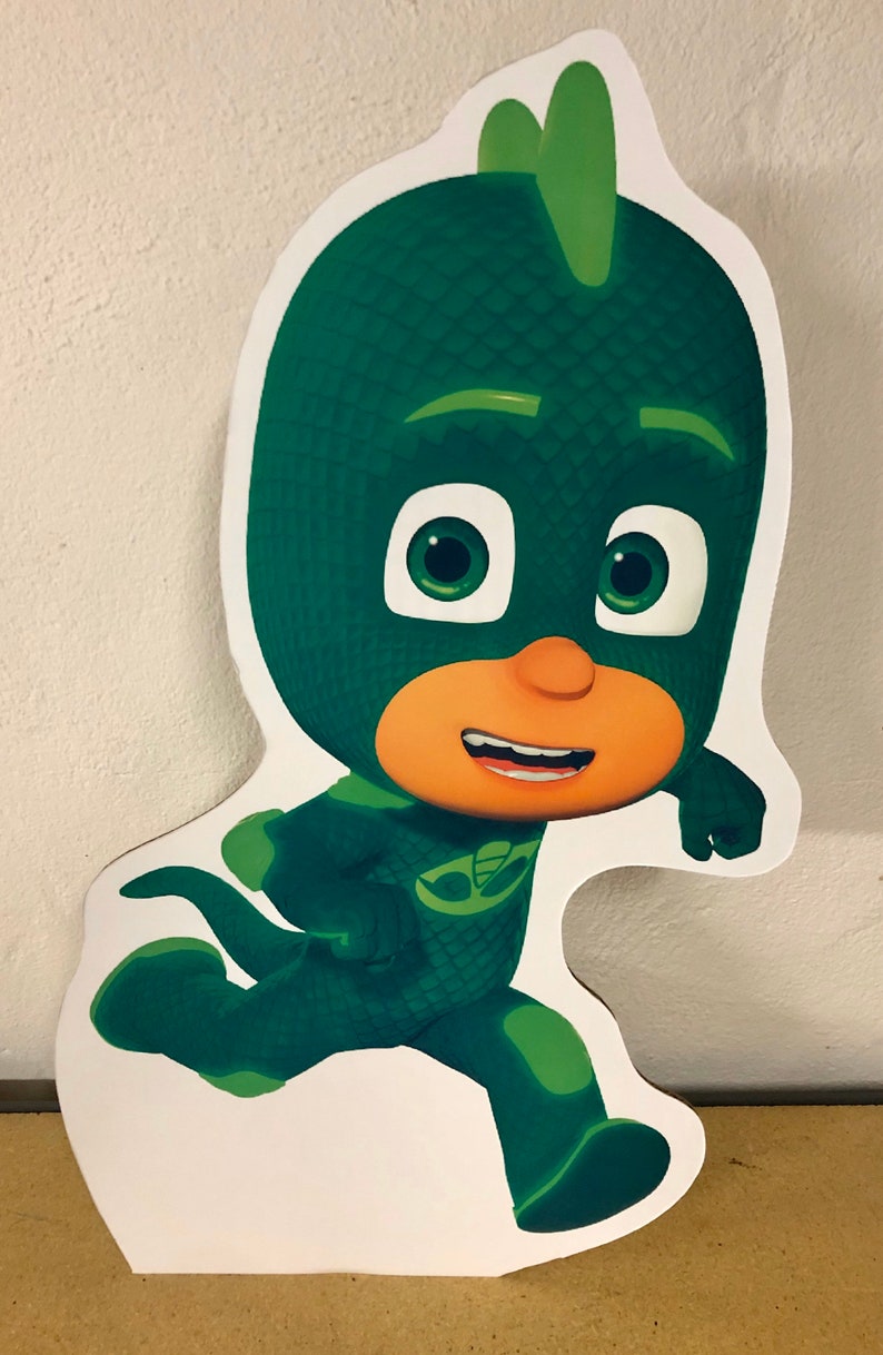 PJ Masks characters Party Prop Cutouts Listing price for 1 Etsy