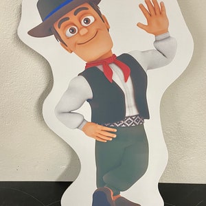 Zenon Farm Character Stands, 24in tall, Party Signs, Cutouts, Standees (Please read full item details for discounted pricing)