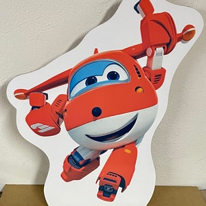 Super Wings character Party Props, 24in tall, Cutouts, Standee (Please read full item description)