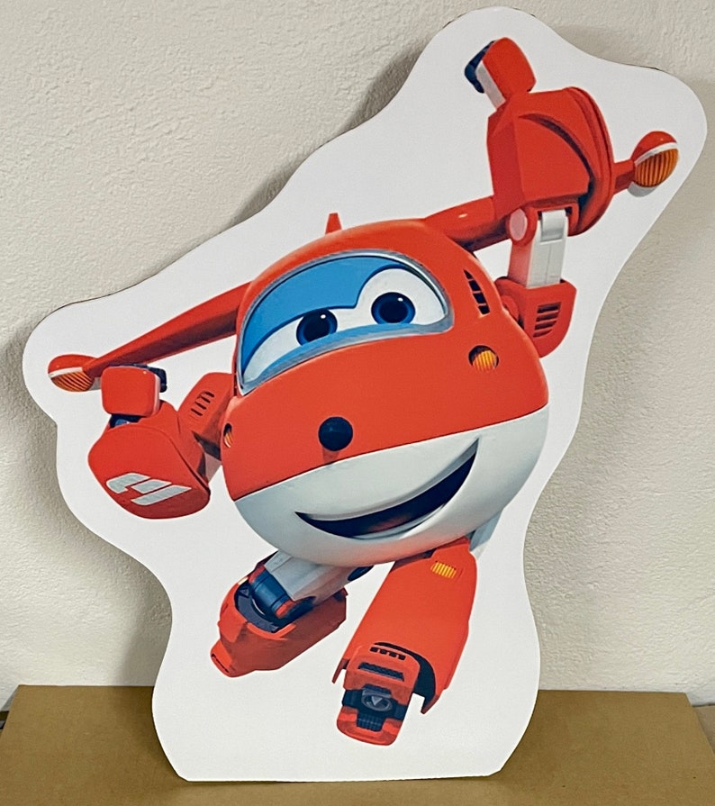 Super Wings character Party Props, 24in tall, Cutouts, Standee Please read full item description image 1