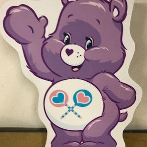 Care Bear Character Stands, 24in tall, Party Signs, Cutouts, Standees (Please read full item details for discounted pricing)