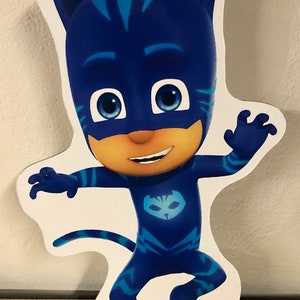 PJ Masks character Stands, 24in tall, Party Prop, Cutouts, Standees (Please read full item description)