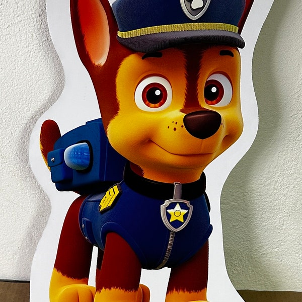 Paw Patrol Character Stands, 24in tall, Party Signs, Cutouts, Standees (Please read full item details for discounted pricing)