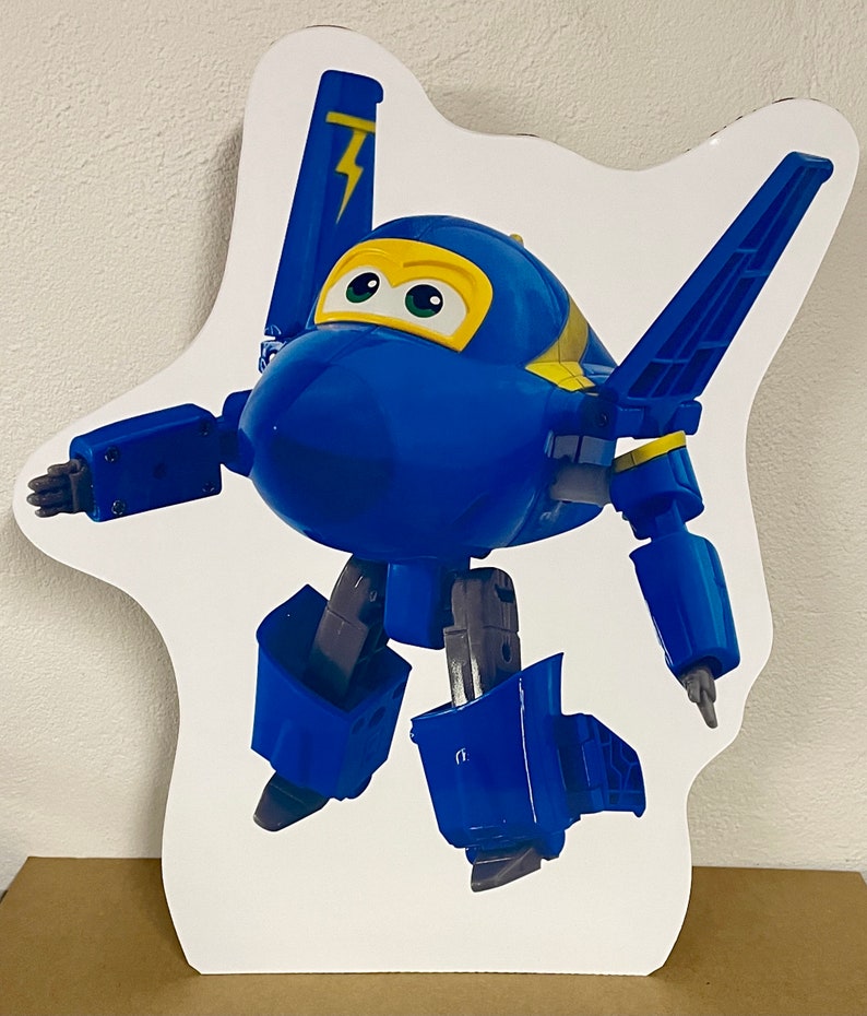 Super Wings character Party Props, 24in tall, Cutouts, Standee Please read full item description image 2