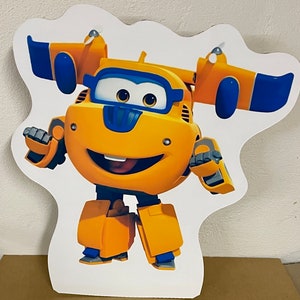 Super Wings character Party Props, 24in tall, Cutouts, Standee Please read full item description image 3