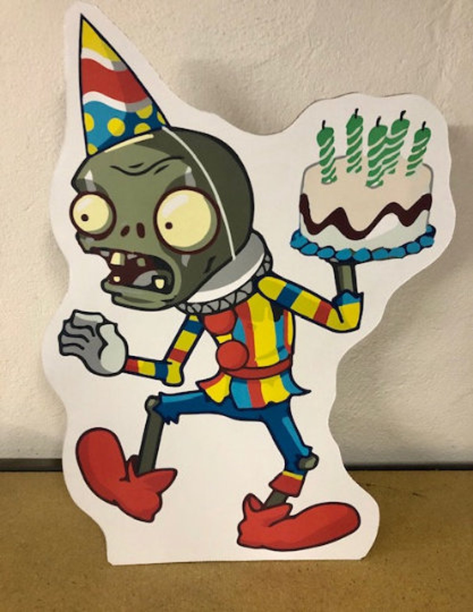 Plantz Vs Zombies Character Stands Party Props Cut outs Etsy Plantz Vs Zombies Character Stands Party Props Cut outs Etsy
