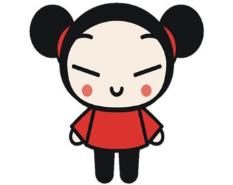 Pucca Characters Stands, 24in tall, Party Props, Cutouts, Standees (Please read full item description)