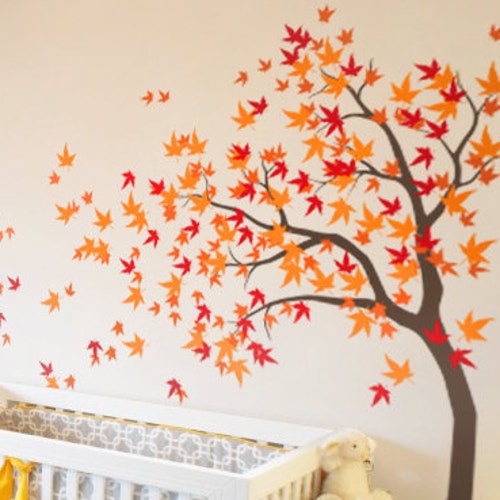 Lemon Tree Wall Decal Etsy