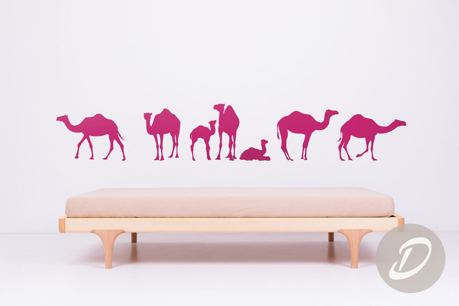 Camel Family Wall Decal Nursery Wall Decal Large Wall Decor | Etsy