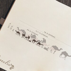 Camel Family Wall Decal Nursery Wall Decal Large Wall Decor With Camel ...