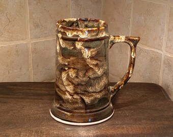 Stoneware Beer Stein