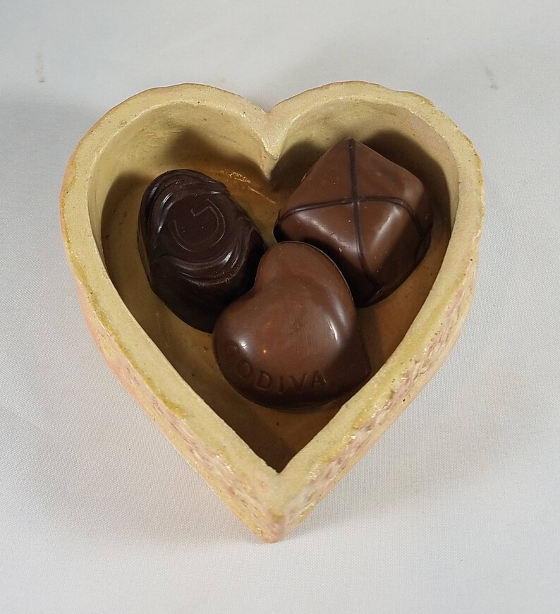 Small Heart Shaped Trinket Tray