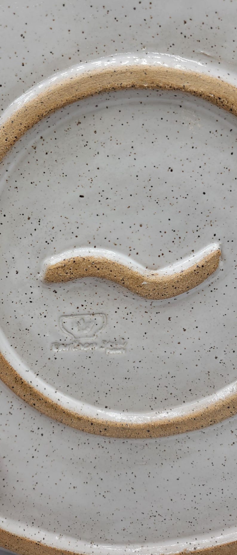 Handmade Pottery Stoneware Platter Tree Texture - Etsy