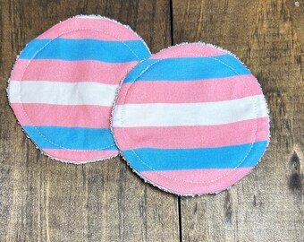 Trans Flag Cotton Round