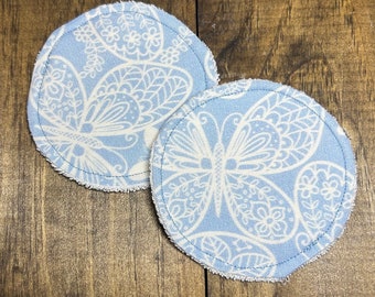 Lacy Butterfly Cotton Round