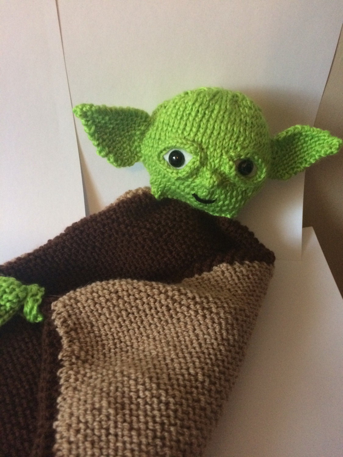 PATTERN ONLY Star Wars Inspired Jedi Master Yoda Baby Huggy Blanket ...