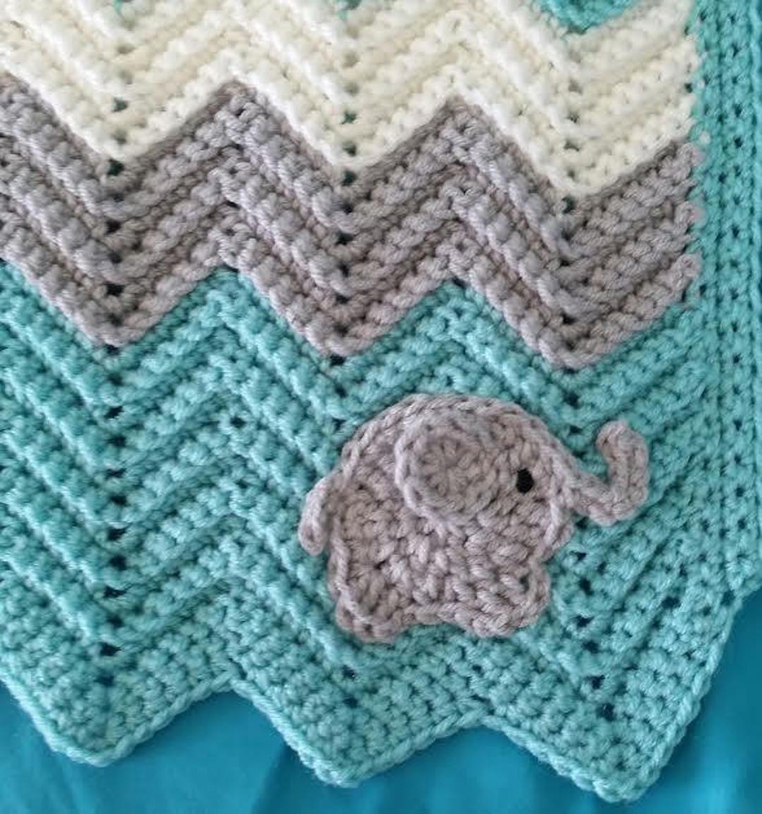 Baby blanket with elephant head Clearance