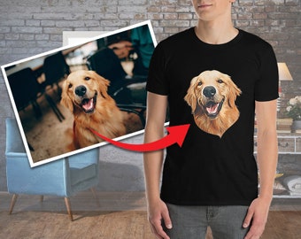 Custom Your Dog Image Shirt, Custom Pet Shirt, Dog Lover Gift, Dog Lover T-Shirt, Personalized Shirts, Dog Owner Shirt, Dog Photo Shirt