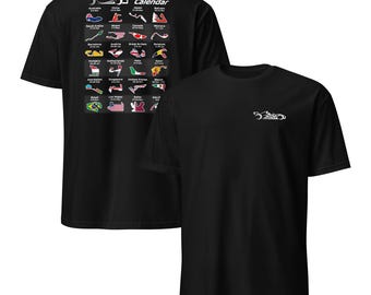 Formula Racing 2026 Calendar - Short-Sleeve Unisex T-Shirt
