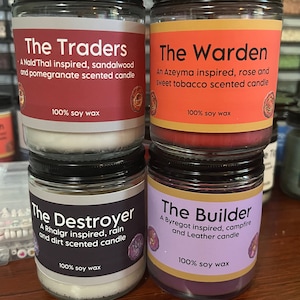 FFXIV The Twelve themed candles!