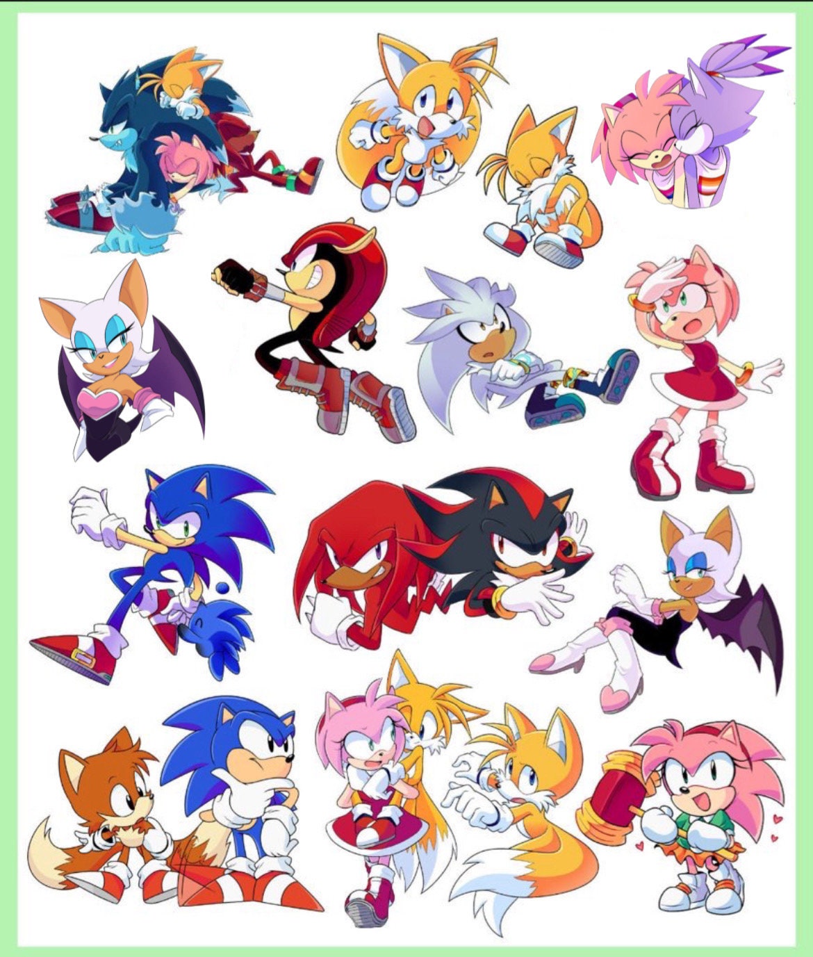 Sonics Stickers for Sale